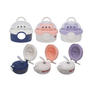 儿童宇航员抱抱星球保温杯小茶日记原装杯盖硅胶吸嘴吸管配件M636