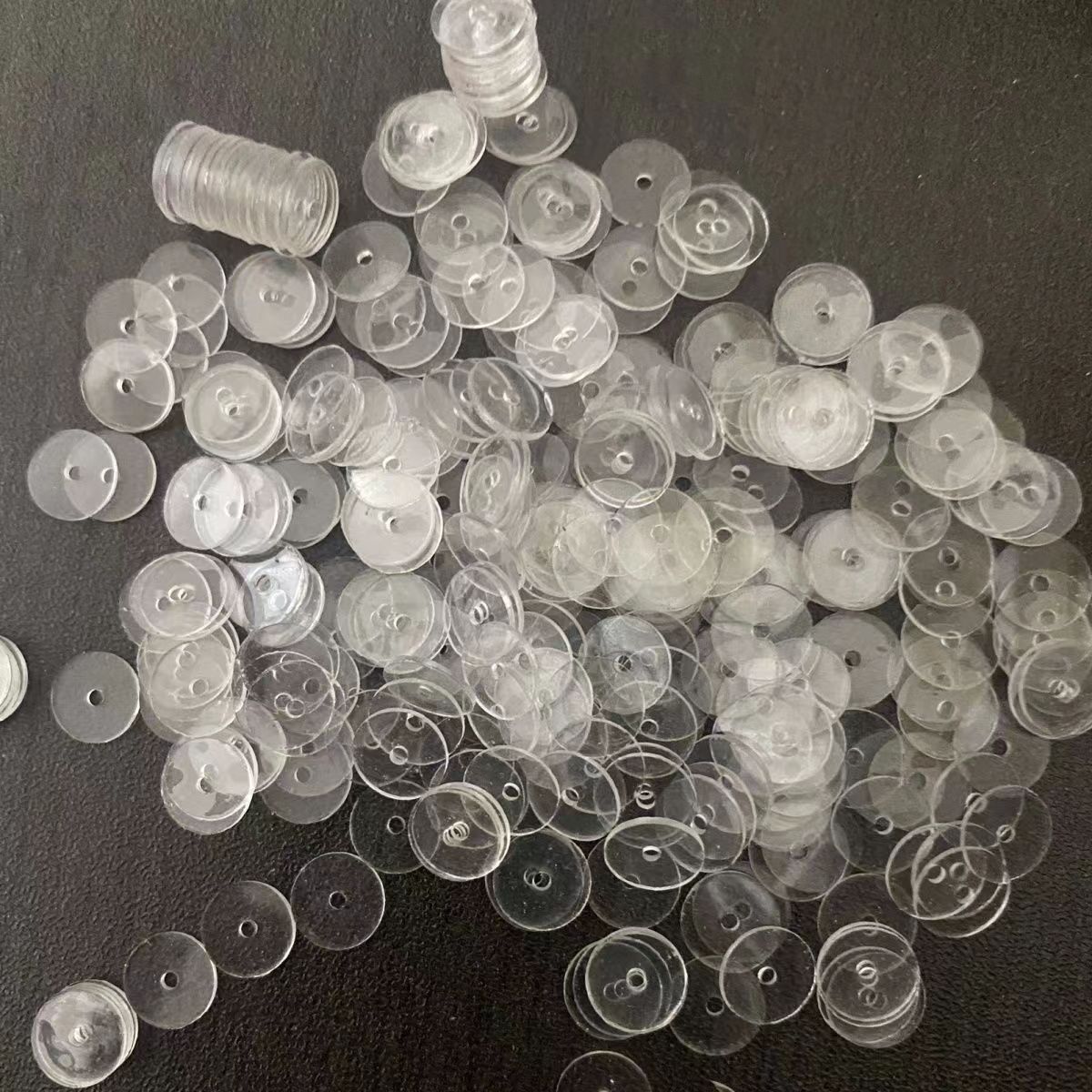 透明硅胶隔片文玩手串金刚菩提水晶手链软垫片珍珠塑料隔珠PP隔垫