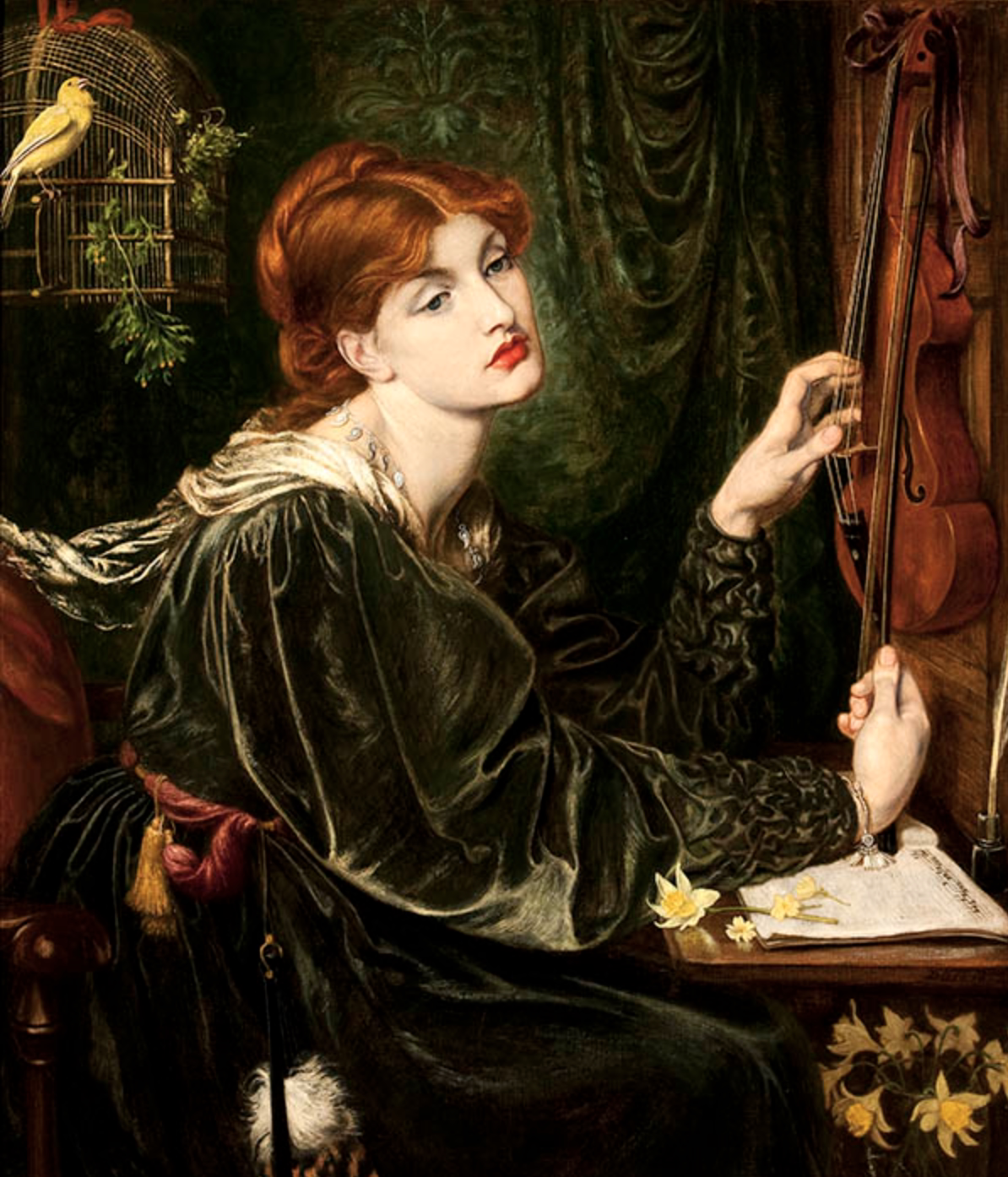 veronica veronese但丁加百利罗塞蒂dante gabriel rossetti作品