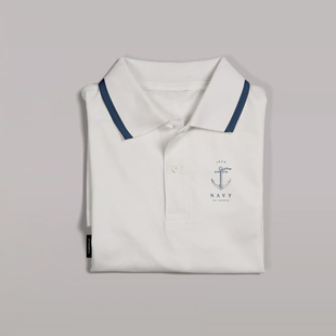 实物高清展示样机PSD源文件 平铺Polo短袖 工作服T恤衫 翻领短袖 服装