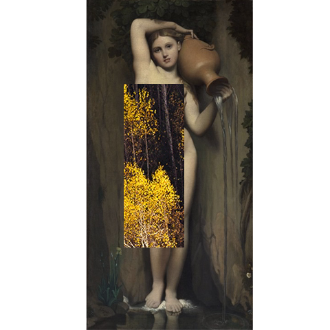 《泉》the source安格尔作品57.6m高清图片素材