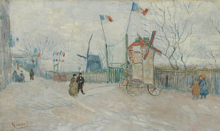 Montmartre The Allotments 梵高作品高清6.3M圖片素材