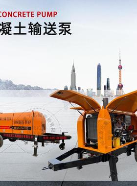 HBT80-16-176RS柴油混凝土泵、制梁场高压混凝土泵