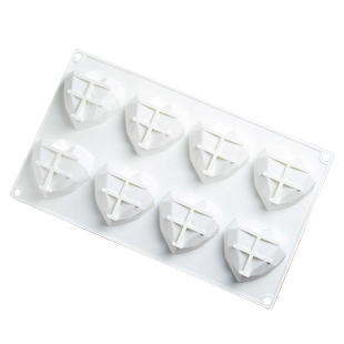 魔方慕斯模具方形蛋糕正方形方块方格网红糕点甜品法式食品级硅胶