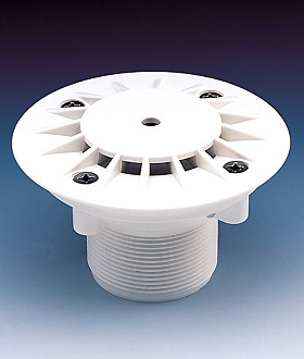 ASTRAL恒温泳池给水管循环水池底pvc63锣口50插口均衡布水器