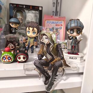 毛豆坐姿立牌自制亚克力佣兵奈布高颜值立牌桌面摆件送礼游戏周边