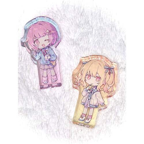 新款pjsk周边自制天马咲希凤笑梦ins风亚克力Q版桌面装饰摆件立牌