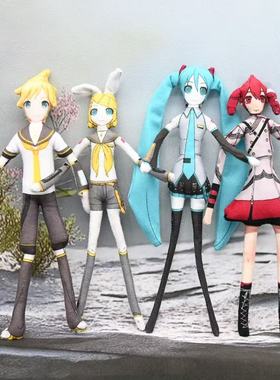 初音未来重音teto镜音双子老鼠干术力口无料礼物抽象周边玩偶挂件
