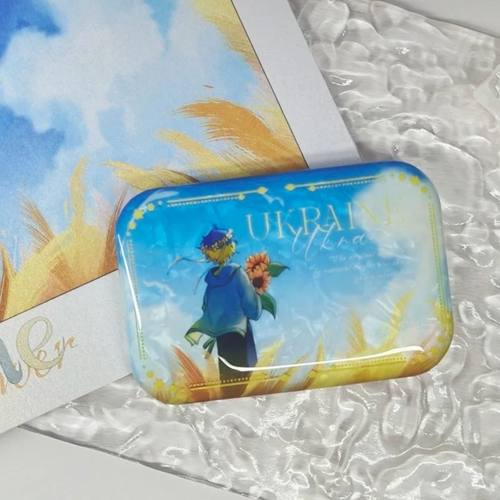 ch国拟动漫周边乌方吧唧徽章自制谷子装饰马口铁胸针摆件生日礼物