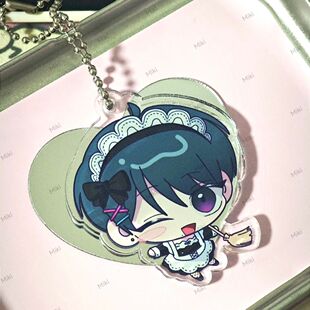 小红书同款负面恋情消极的恋爱亚克力钥匙扣挂件送闺蜜书包装饰