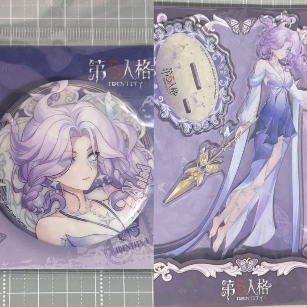 第五人格新款盛夏梦蝶高颜值渔女立牌摆件爆款周边吧唧徽章二次元图片