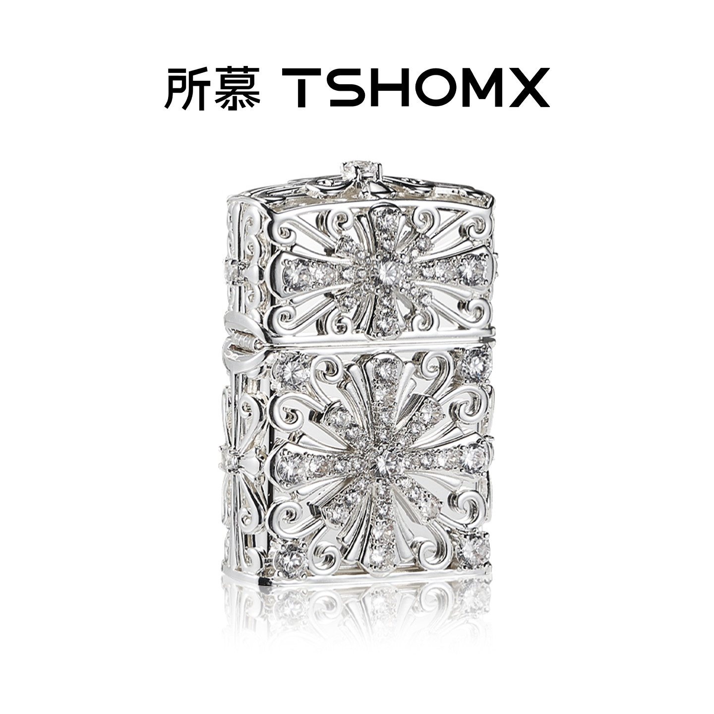 TSHOMX满钻煤油打火机防风创意高颜值耐用惊喜送男友老公生日礼物