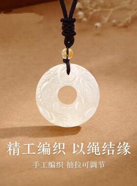 树脂【可可】树脂无镶嵌貔貅平安扣吞金神兽招财挂件吊坠