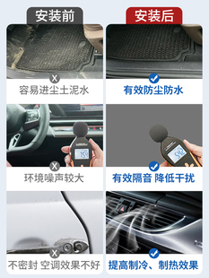 奇瑞艾瑞泽8密封条艾瑞泽8pro改装件车门中控防尘防水降噪密封条