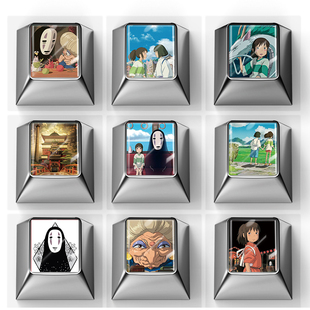 千与千寻二次元金属键帽单个机械键盘个性夜魔改装原厂wooting87