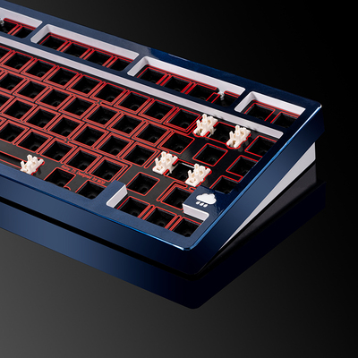 诗图鲨机械键盘改色皮肤贴膜适用 RAINY75 雨75专用改色贴纸镭射
