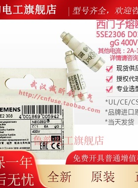 德国Siemens熔断器5SE2302 5SE2304 5SE2306 5SE2310 5SE2316保险