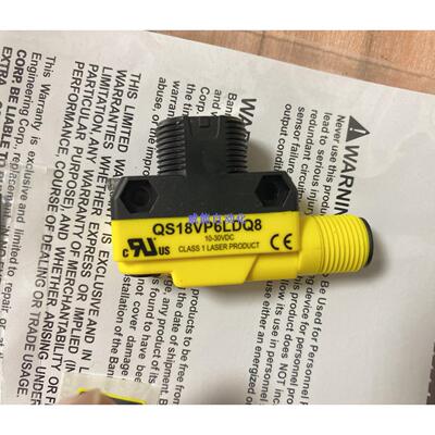 QS18VP6LDQ8美国BANNER邦纳全新原装正品激光传感器QS18VP6LDQ8