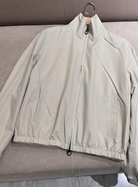 旅行者新款LP高端定制极简毛呢内里立领两面穿夹克外套