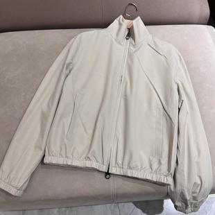 旅行者新款LP高端定制极简毛呢内里立领两面穿夹克外套