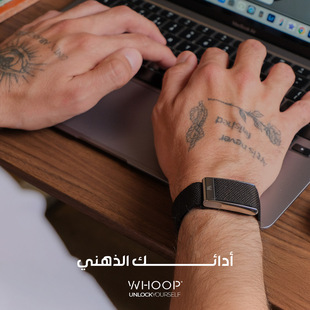 美国直邮WHOOP 5.0/MG智能运动手环12个月会员健康监测追踪器防水