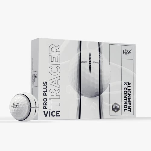 VICE Pro Plus Tracer高尔夫球Golf比赛级专业导向线礼盒装 代购