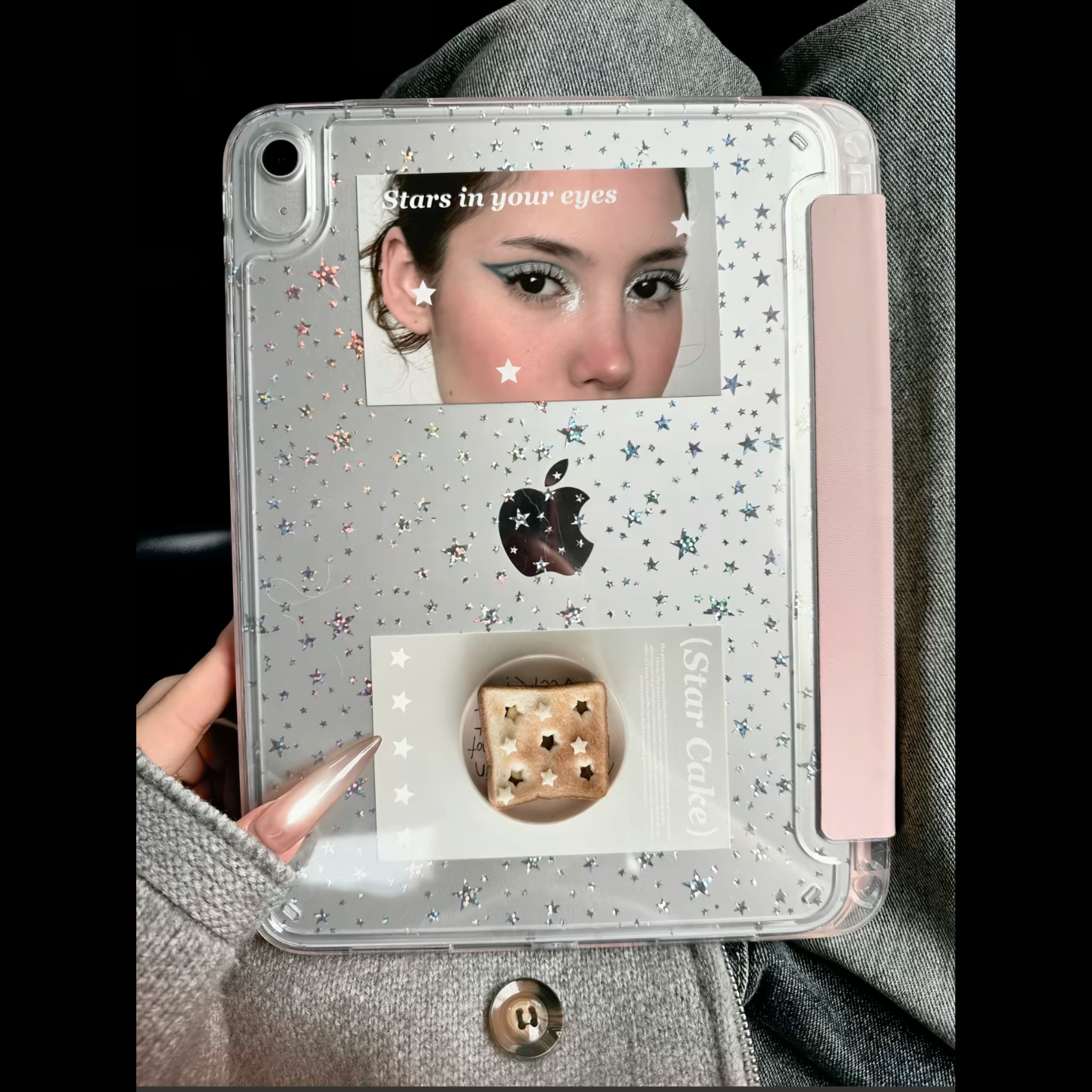 iPad平板保护壳iPad11保护套air7透明pro11寸13带笔槽mini6/5防护壳3y4壳子8适用苹果11代第9代10外壳2套a16