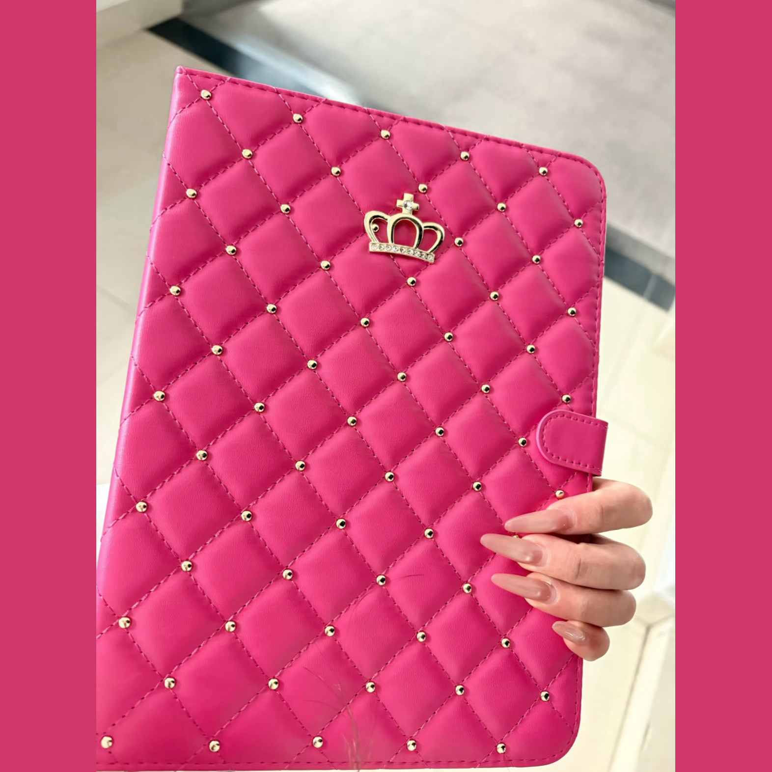 新款小香风搭扣适用2025款ipad11苹果ipad9保护套78平板套ipad10保护壳air4/5/6硬壳pro11寸保护壳air7平板壳,3C数码配件,平板电脑保护套/壳,淘宝优惠券,粉丝福利购,淘宝优惠卷