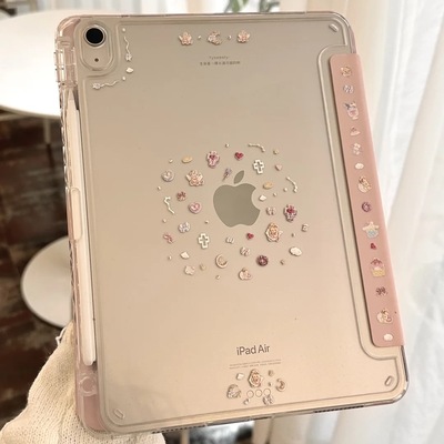 可爱天使ipad11透明平板壳