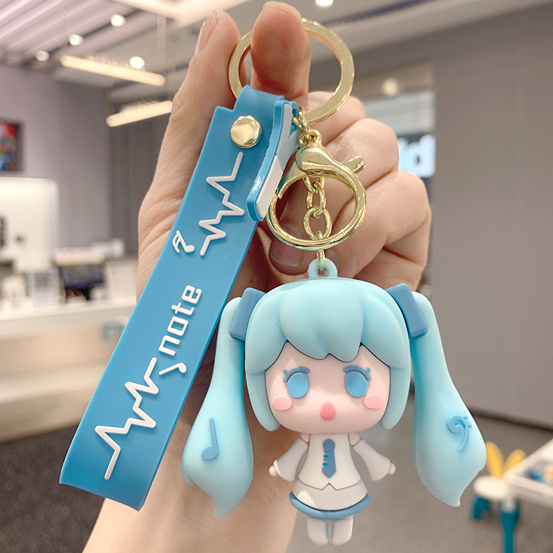 初音未来钥匙链书包玩偶