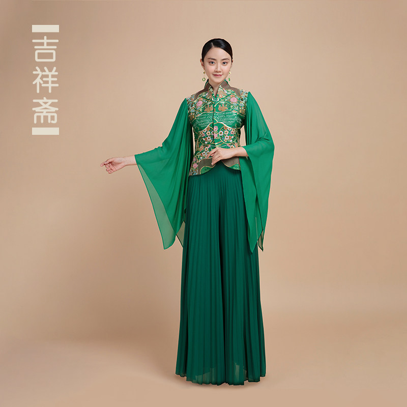 吉祥斋女装梦溪瑶收身上衣