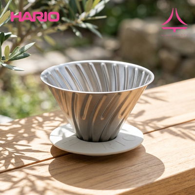 HARIO纯钛V60滤杯抑菌无异味过滤