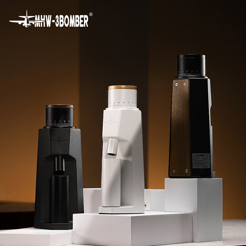 轰炸机MHW sniper狙击者电动磨豆机意式手冲咖啡豆研磨粉碎机惠家