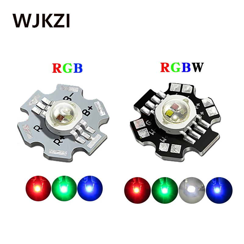 大功率LED灯珠1W3W全彩舞台灯