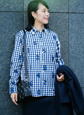 SOU·SOU Yousou 格纹SO-SU-U十数长袖衬衫 #59008 2025冬