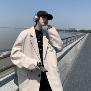XZ-230-1-22XZ08秋新款港风cityboy宽松休闲多色小西服P98控118图片