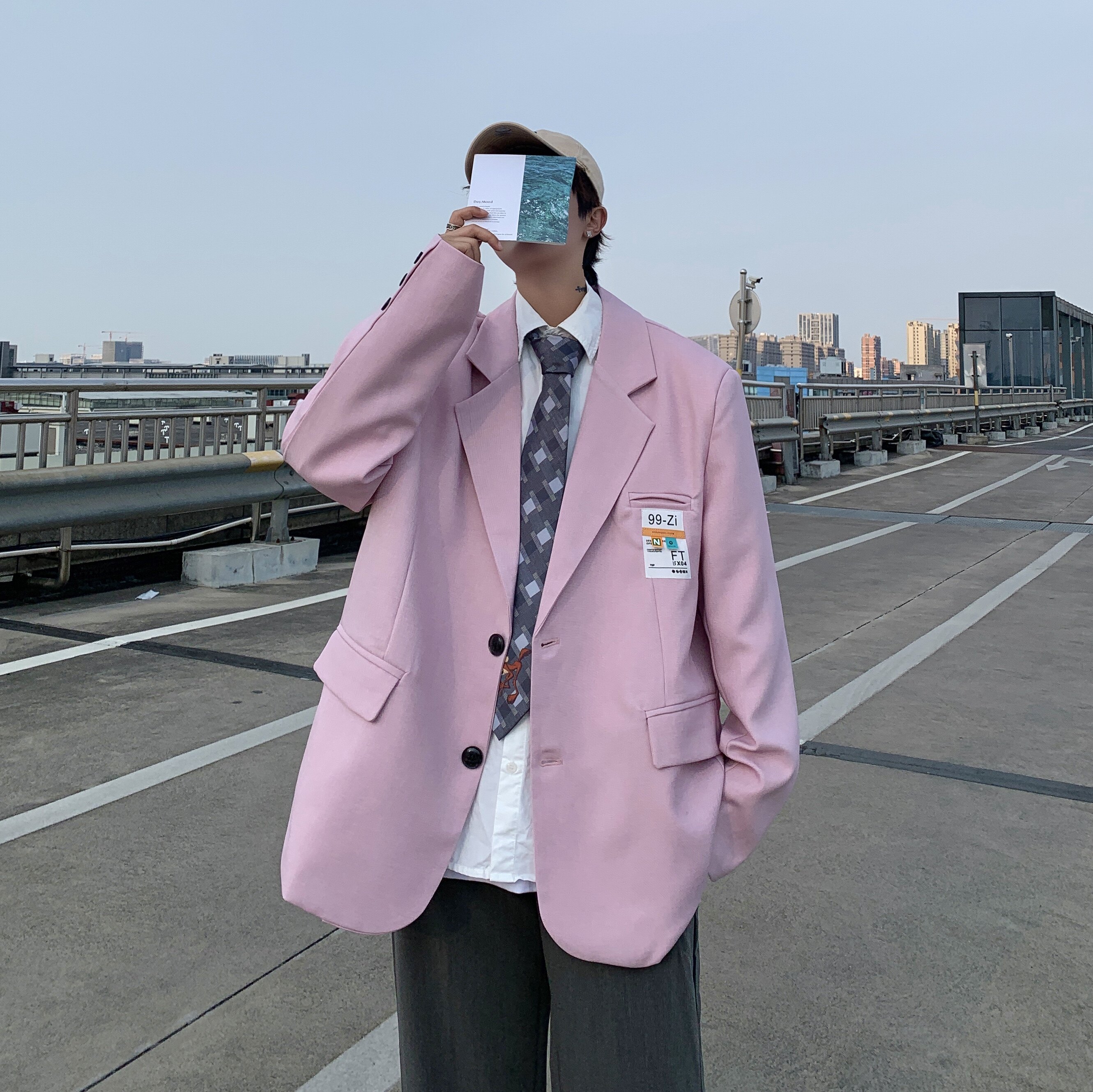 XZ-230-1-22XZ08秋新款港风cityboy宽松休闲多色小西服P98控118,男装西服,星座230-1