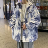 XZ-230-1-22JK18秋港风ctboy街拍高品质水墨扎染休闲夹克P98控118，男装夹克，星座230-1