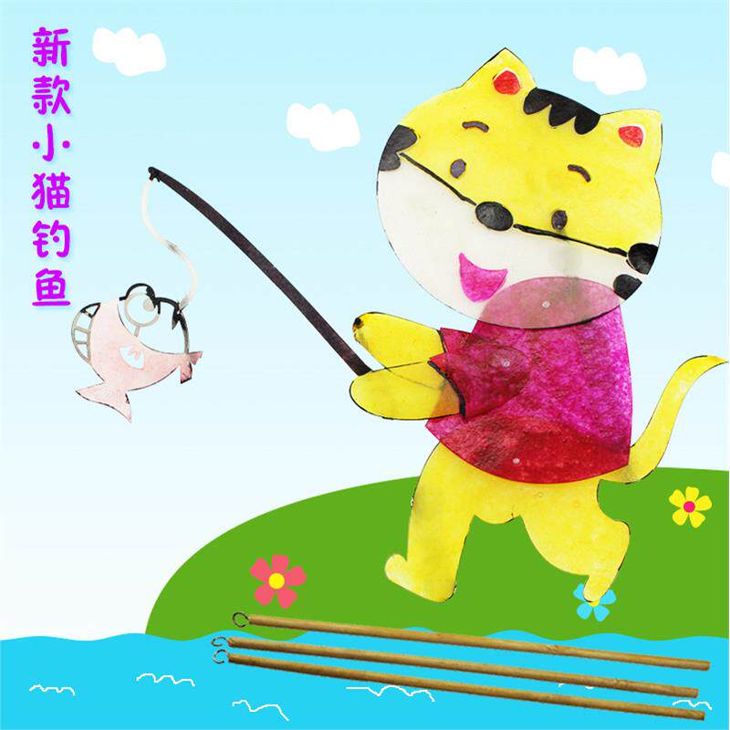 皮影戏人偶道具寓言故事