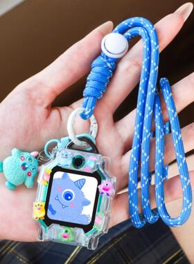 适用小天才电话手表挂绳Z11Z9Z8AZ6PRO少年版Q3D5挂脖吊坠D2U5Z10