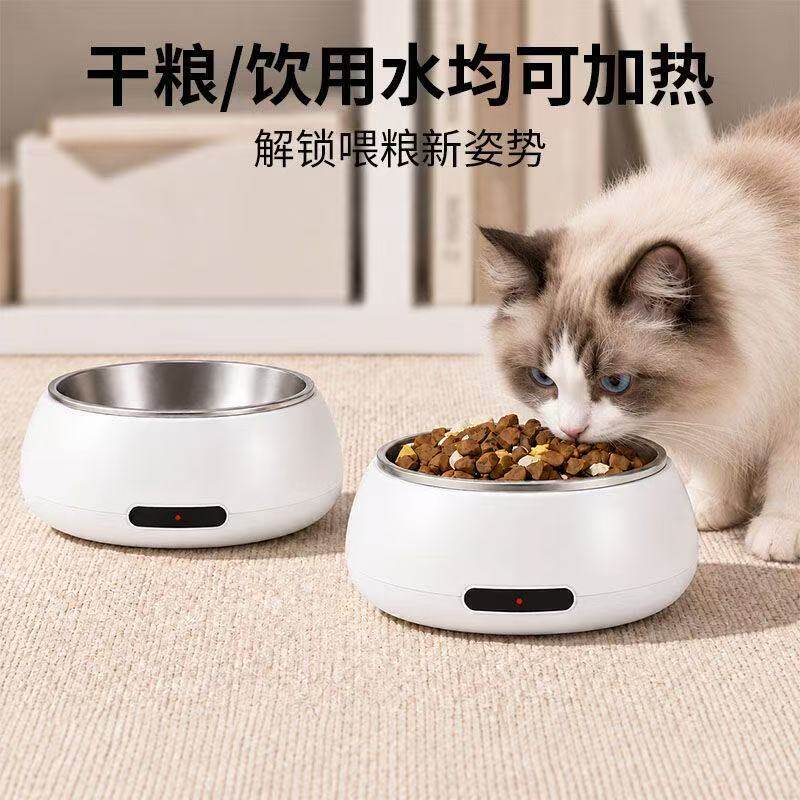 恒温不锈钢猫狗饮水机防打翻