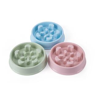 宠物用品直供狗狗止食防噎碗缓慢进食盆狗碗慢食碗