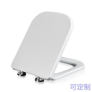 抽水马桶盖 方形坐便盖厕所家用通用加厚座便盖板坐圈老式