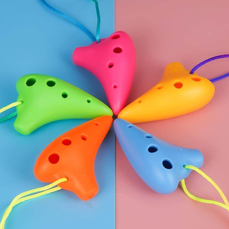 六孔陶笛高音C调ABS树脂陶笛6孔SC塑料小陶笛定制