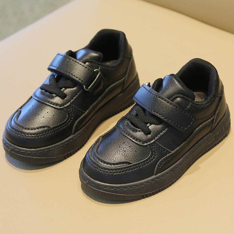 儿童运动鞋2027春秋新款男童休闲鞋外贸黑色女童板鞋软底宝宝鞋单