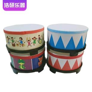 8寸军鼓 奥尔夫乐器儿童早教打击乐器拍拍鼓地鼓幼儿园表演小军鼓