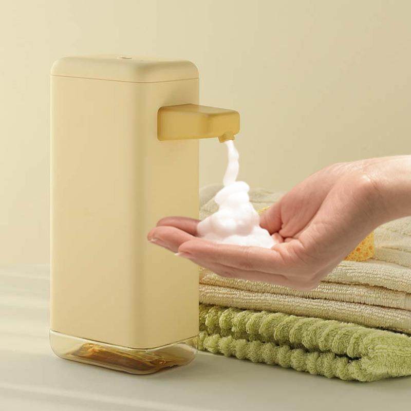 新款感应皂液器全自动泡沫机洗手机壁挂式感应洗手液器充电款定制
