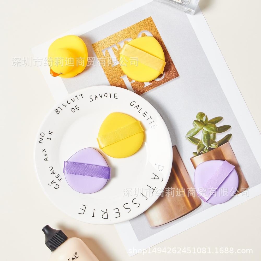 加厚双面气垫粉扑巨软夹心海绵泡水变大化妆海绵美妆工具气垫粉扑