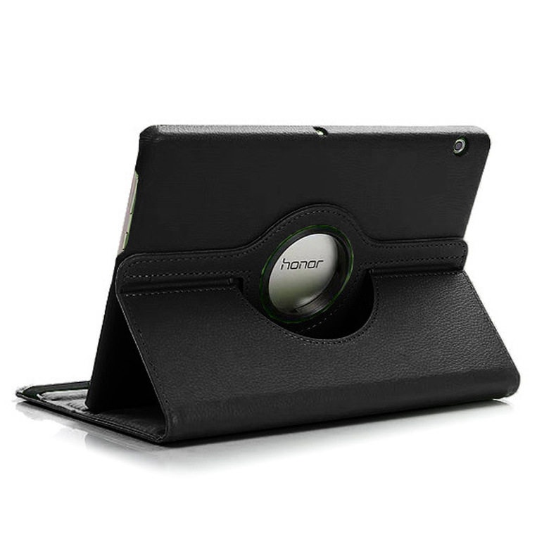 适用华为荣耀畅玩平板2 9.6寸平板保护套t3 10寸荔枝纹旋转皮套壳