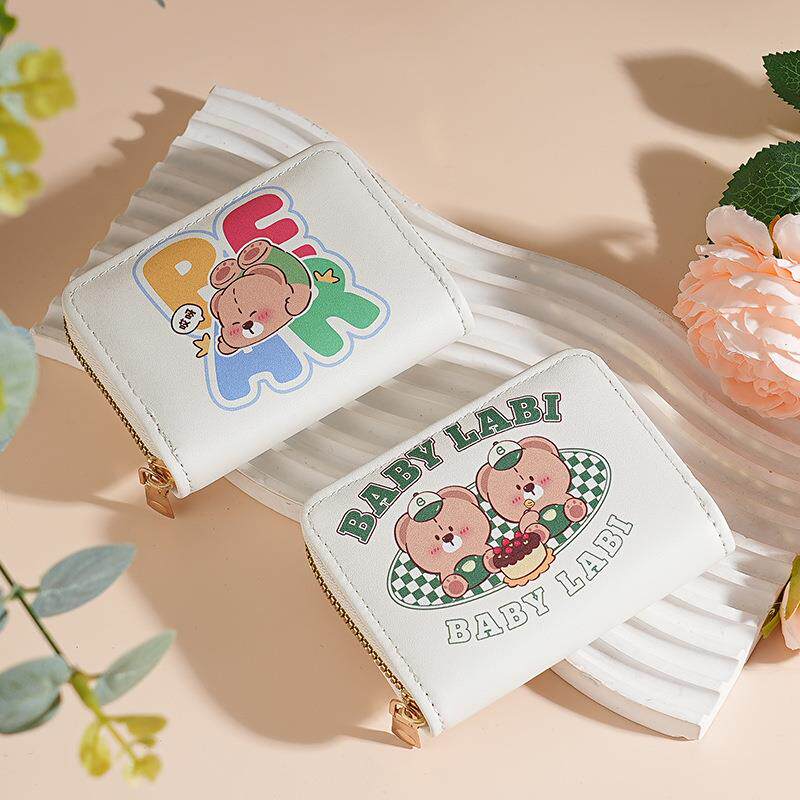 新款小清新女士可爱卡通风琴卡包学生超薄零钱包信用卡包驾驶证夹